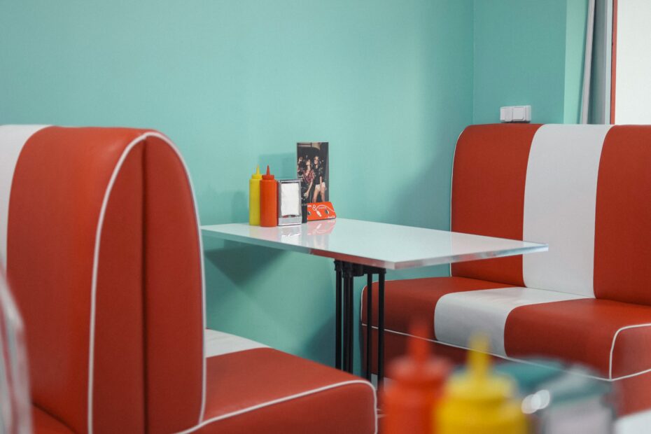 déco diner américain 1950