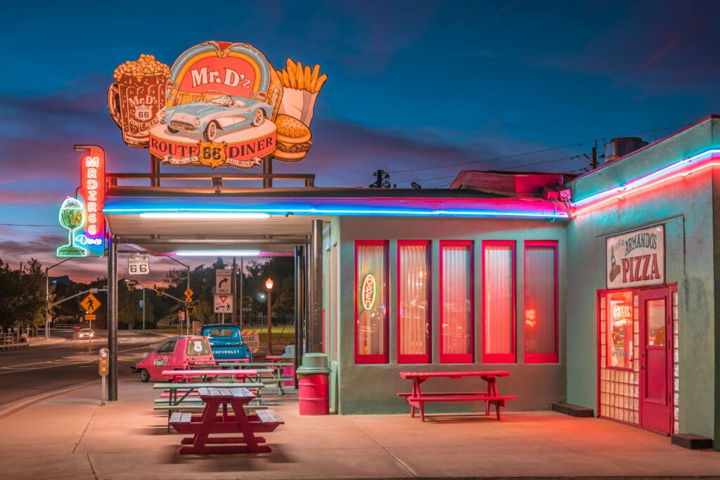diner américain années 50