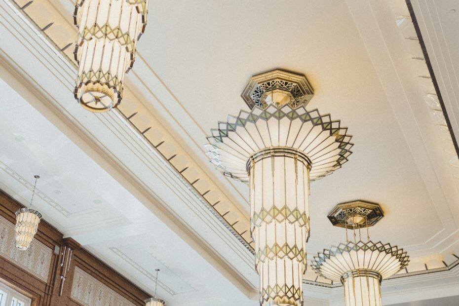 photo lustres Art déco