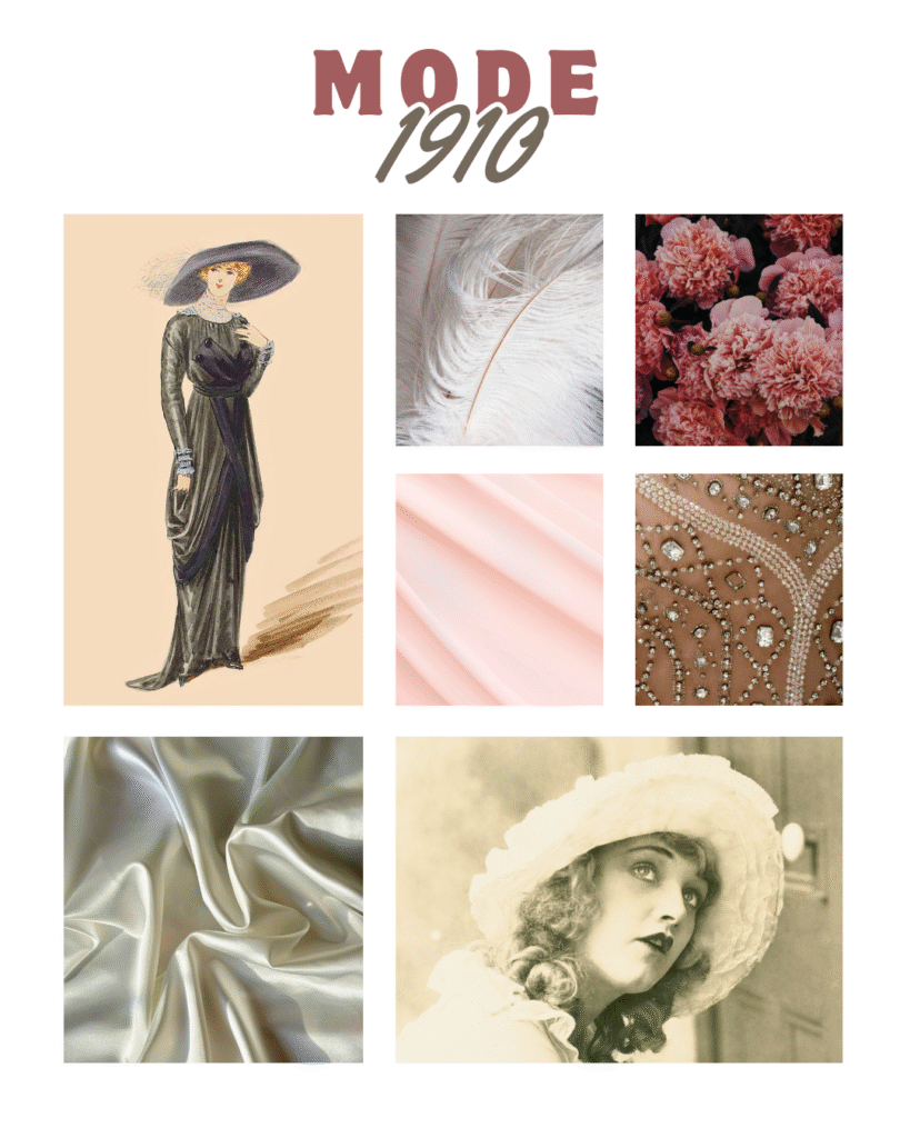 moodboard guide mode vintage 1910