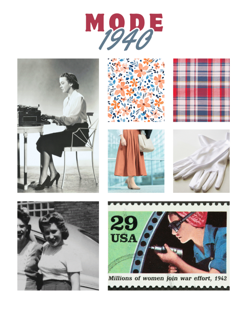 moodboard guide mode vintage 1940