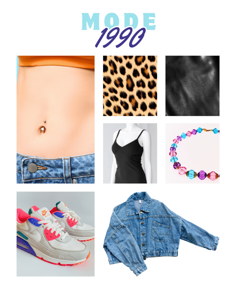 moodboard mode vintage 1990