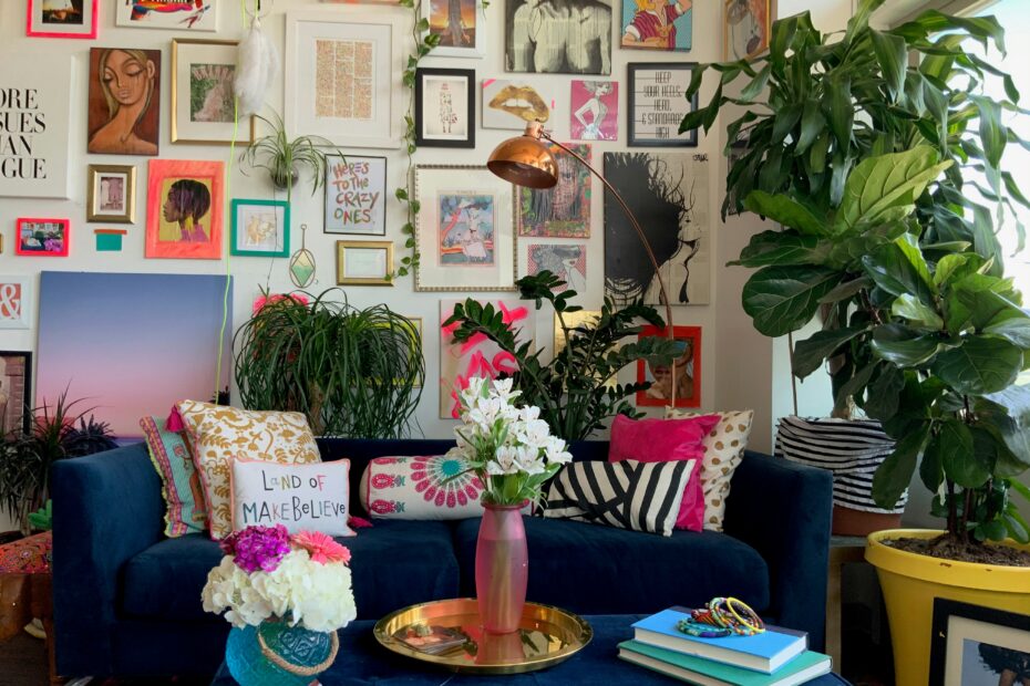 maximalisme déco vintage