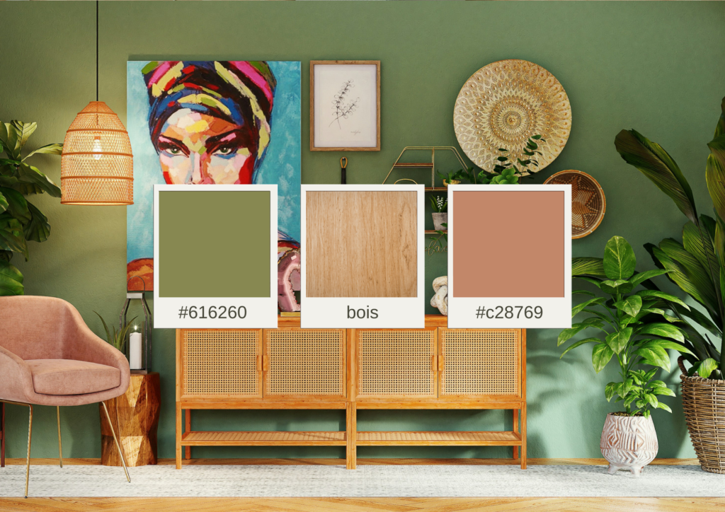 palette déco du monde tropicale exotique