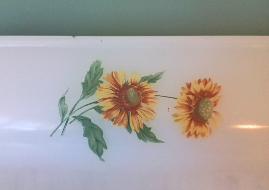 motif tournesol vaisselle Arcopal